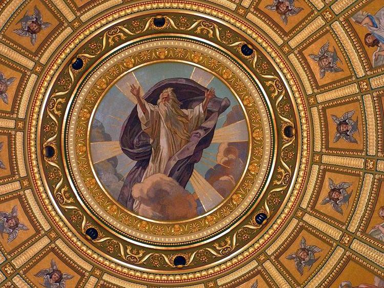 The mosaic of the dome, Karoly Lotz